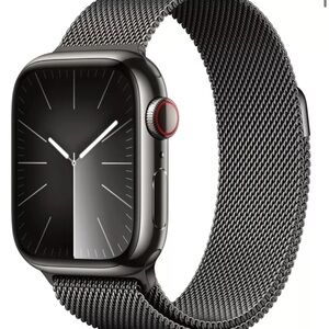 Brand new Apple Watch Band!  Graphite Stainless Steel Milanese Loop 41mm